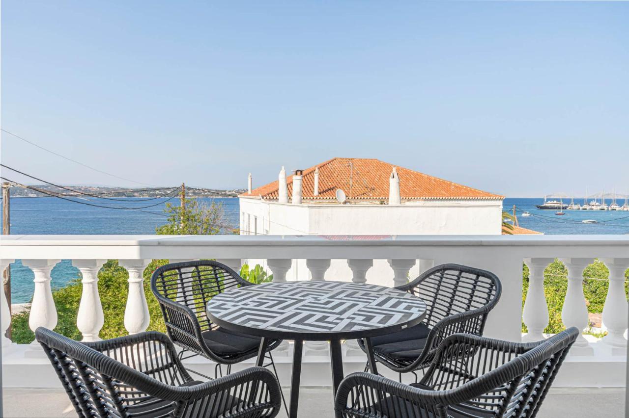 Pearl House - Luxurious New Beach Villa In Spetses Stunning View Ligoneri Ngoại thất bức ảnh