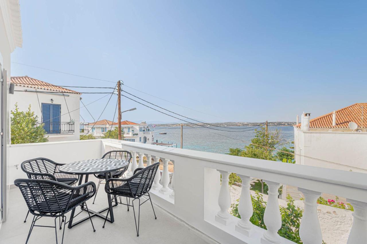 Pearl House - Luxurious New Beach Villa In Spetses Stunning View Ligoneri Ngoại thất bức ảnh